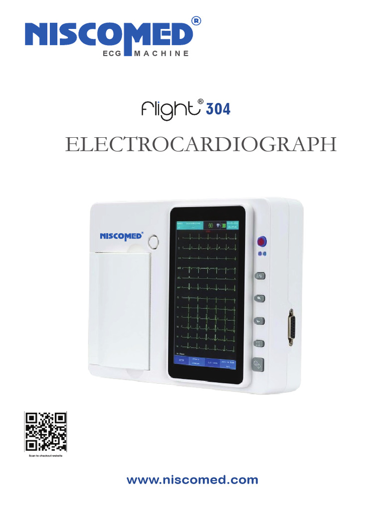 Niscomed ECG Machine Flight 304 | PDF | Electrocardiography | Personal ...