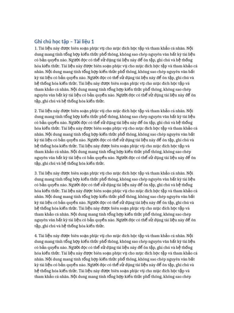 Tai Lieu 1 Scribd | PDF