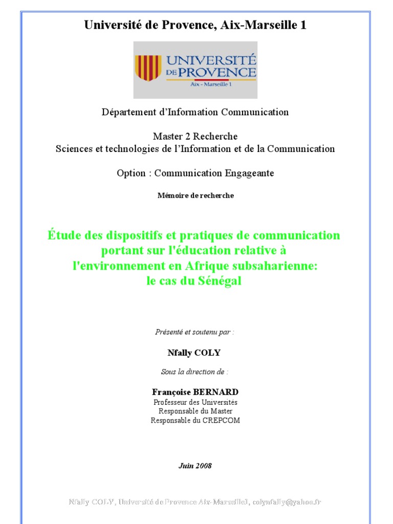 Communication et Éducation Environnementale | PDF | Environnement ...