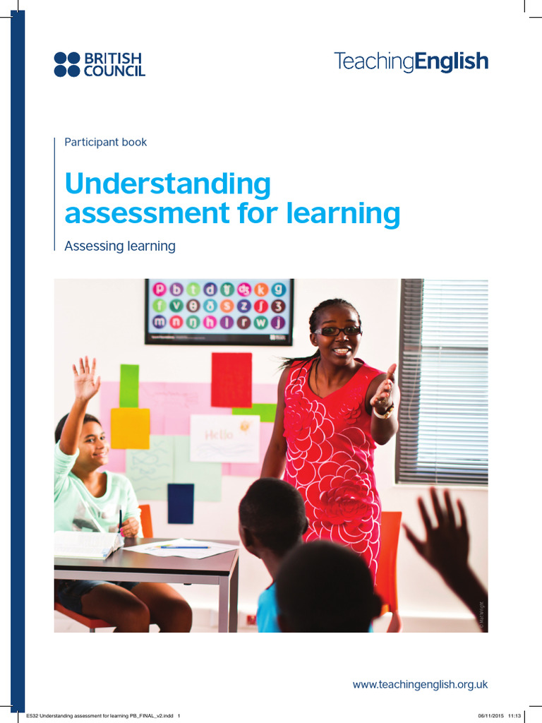 RS138_Understanding Assessment for Learning PB_PRINT | PDF ...