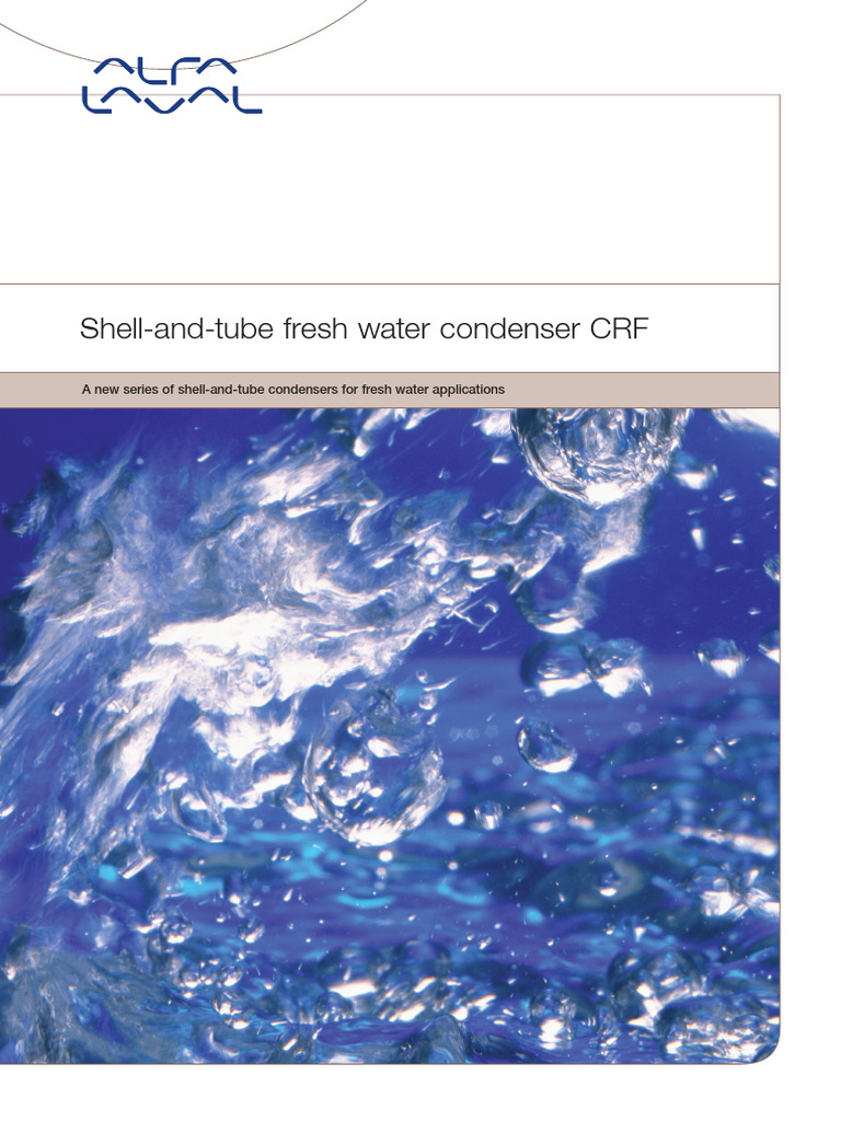 Alfa Laval CRF Shell and Tube Condenser Brochure | PDF | Heat Exchanger ...