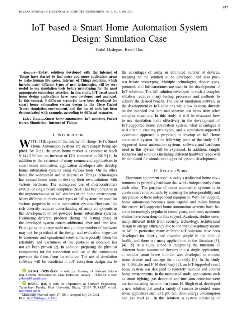 1713388 | PDF | Internet Of Things | Home Automation