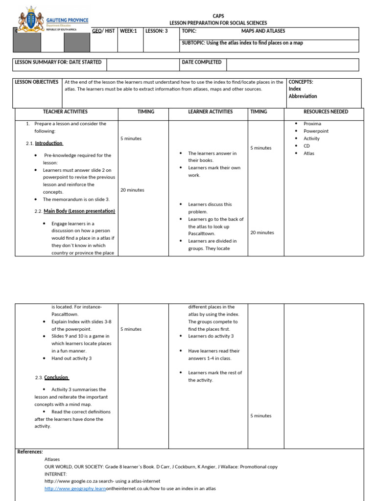 Updated Lesson Plan 3 Template 3 | PDF | Cognition | Human Communication