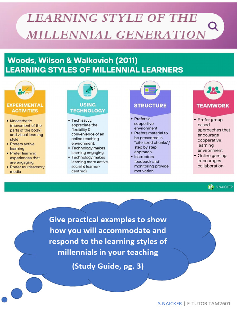 Millennial Learning Styles | PDF | Virtual Reality | Learning