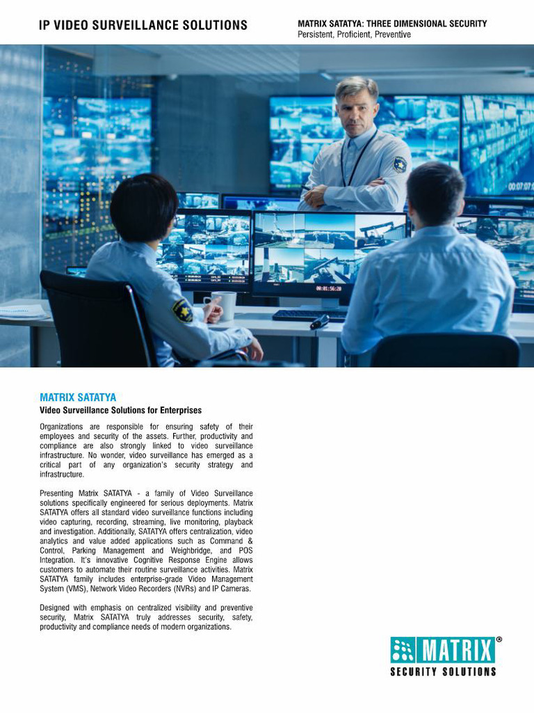 Matrix IP Video Surveillance | PDF