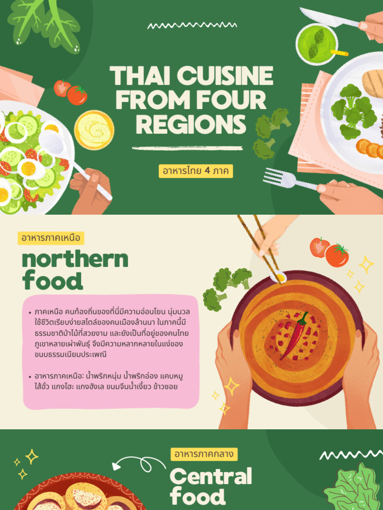 Thai Cuisine From Four Regions | PDF