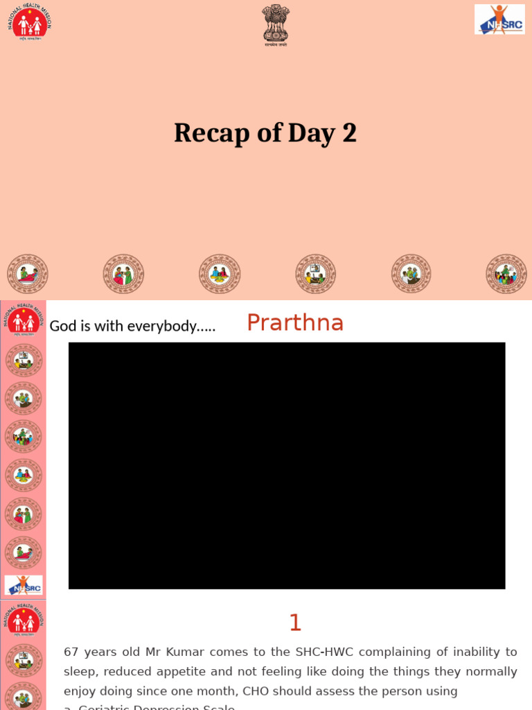 Recap of Day 2 | PDF | Palliative Care | Pain