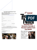 Top Notch Basketball Cover Sheet