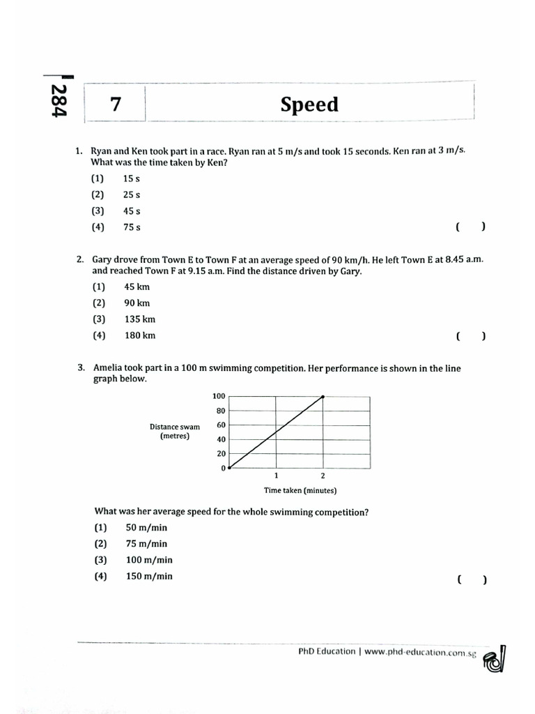 Speed | PDF