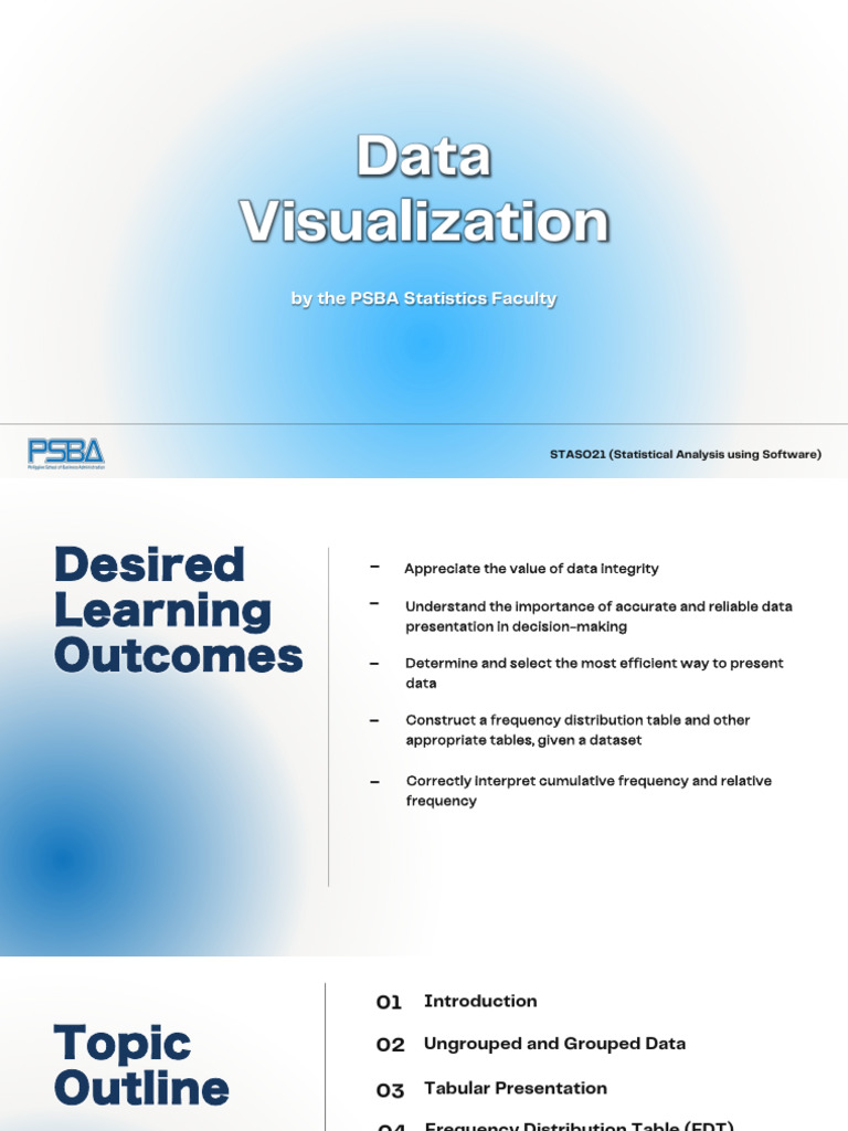 Lesson 2 Data Visualization | PDF | Chart | Scatter Plot