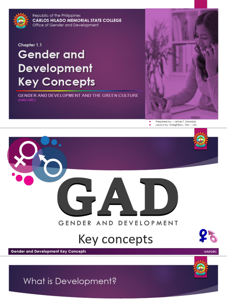 1-Chapter-GAD Key Concepts-2 | PDF | Gender And Development | Social Ethics
