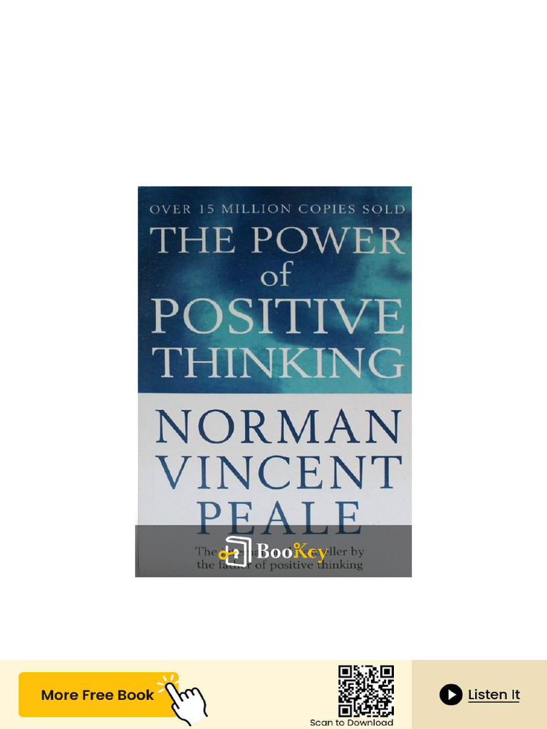 The Power of Positive Thinking PDF | PDF | Thought | Prayer