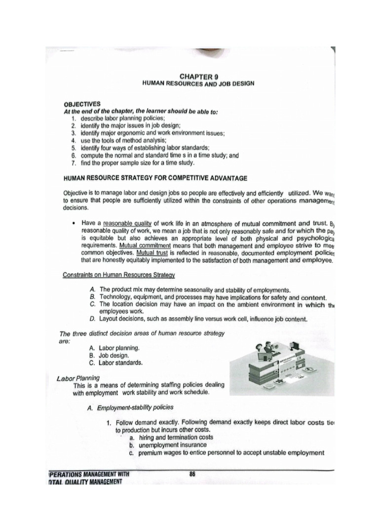 Chapter 9 Human Resources and Jo Design | PDF