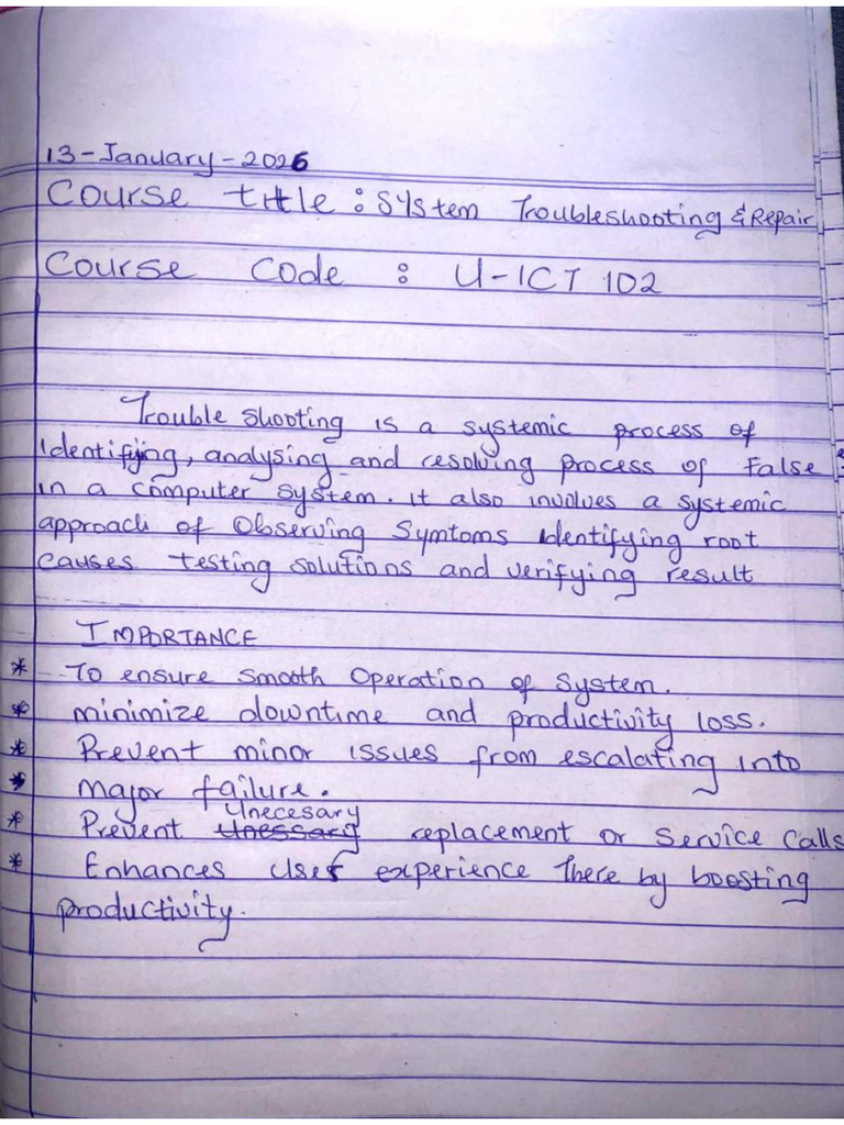 U-ICT 102 note | PDF