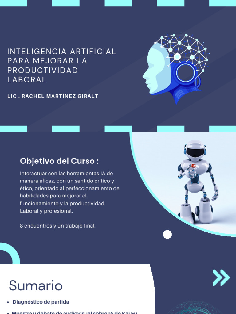 01 IA Presentación Proyecto de Inteligencia Artificial Ilustrativo ...