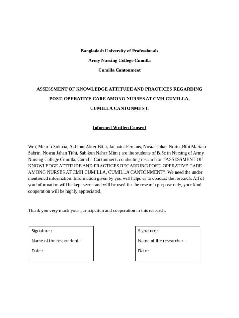 Questionnaire | PDF