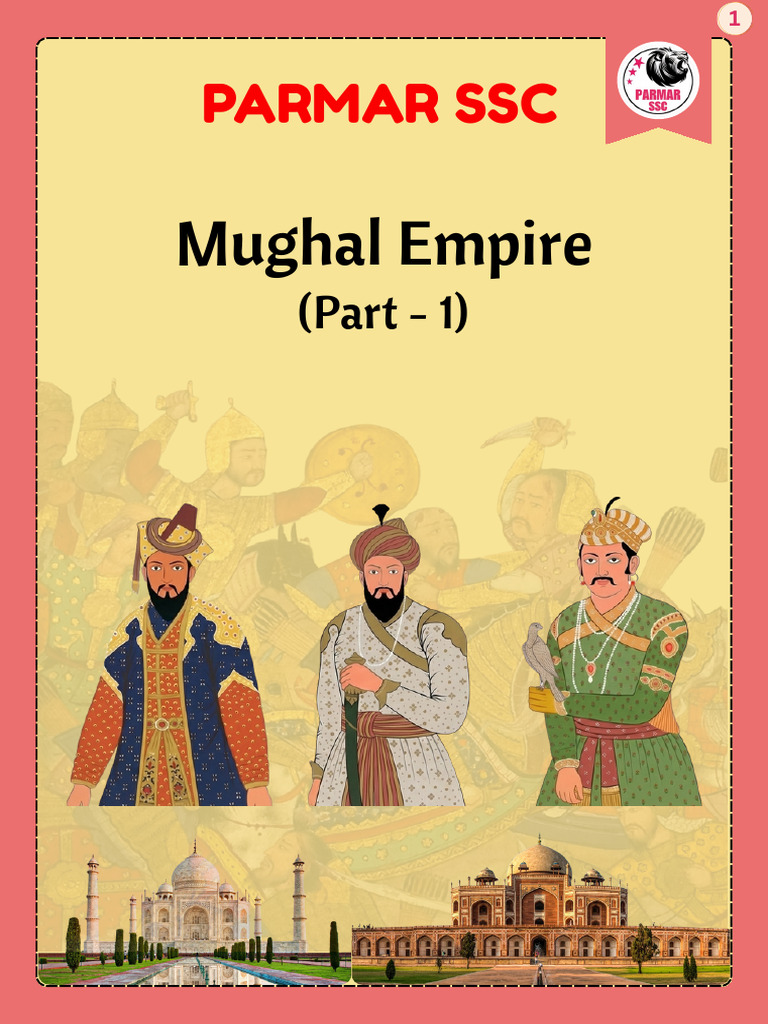 Mughal Empire - Part - 1 - 1768339000 | PDF | Mughal Empire