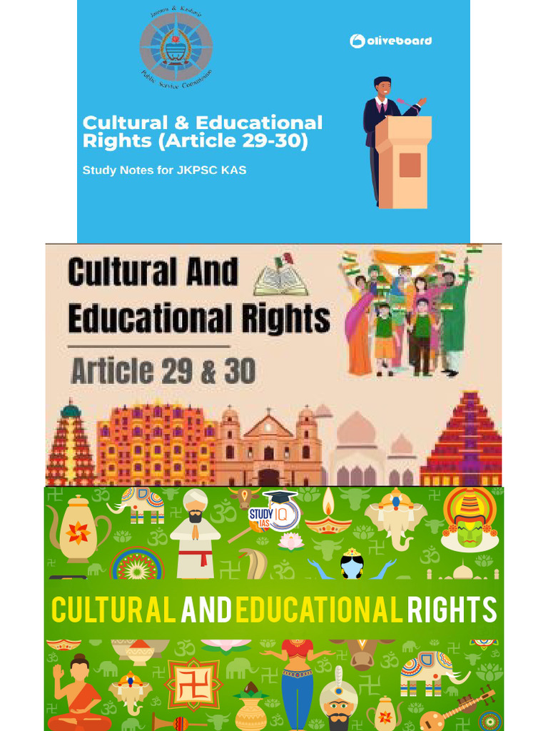 Cultural-Educational-Rights (1) (3 Files Merged) | PDF