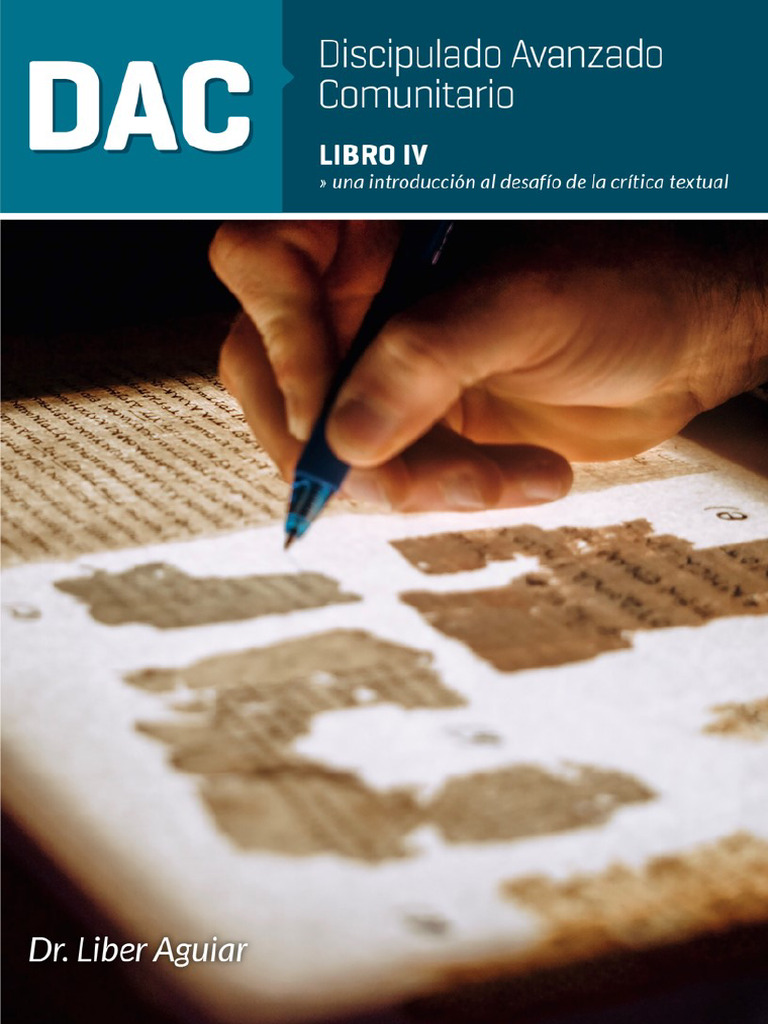 Discipulado Avanzado Comunitari - Liber Aguiar | PDF | Tora | Biblia