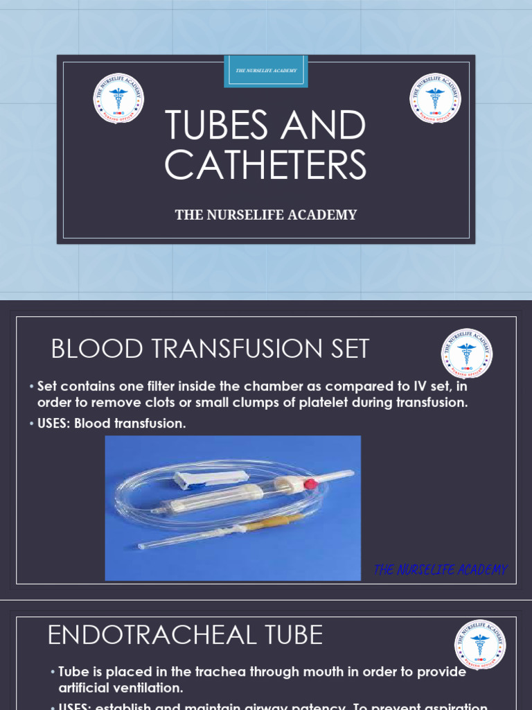 Catheter & Tubes TNLA - 6ddca12c 1e88 4d41 8428 4e6feb1f125c | PDF ...
