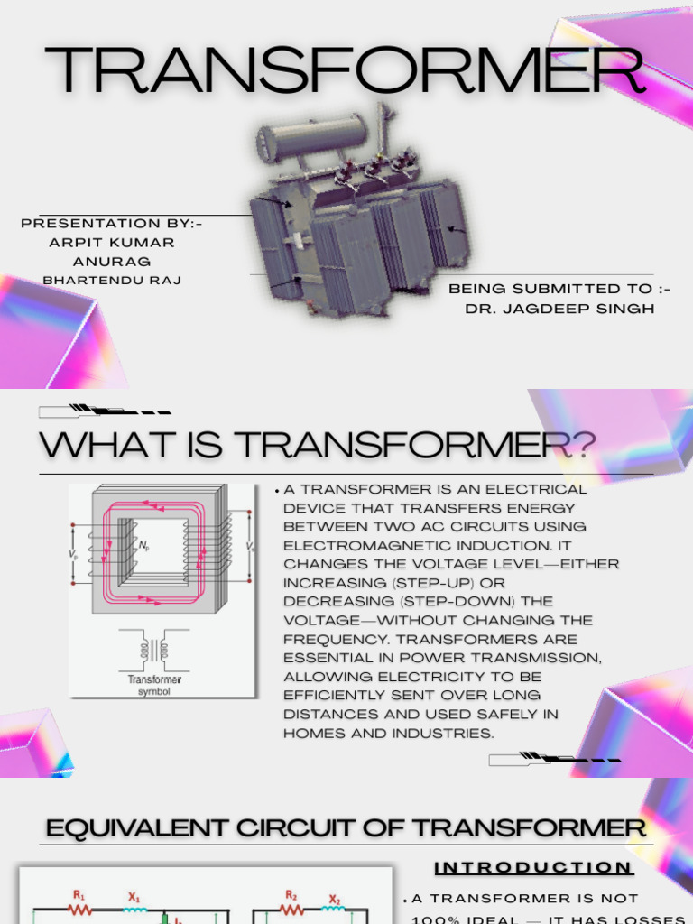Transformer | PDF | Transformer | Electronic Engineering