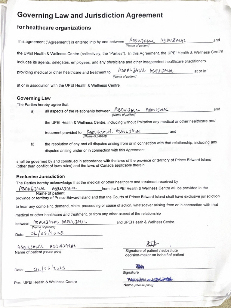 Health Forms | PDF