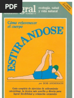 Como Rejuvenecer El Cuerpo Estirandose(Bob Anderson)