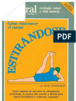 Como Rejuvenecer El Cuerpo Estirandose (Bob Anderson)