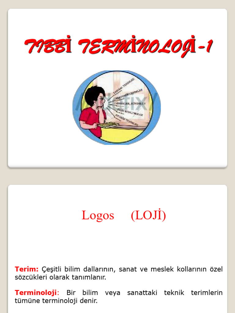 Tıbbi Terminolojiye Giriş | PDF