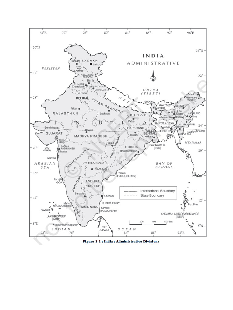 Geography Maps - NCERT | PDF