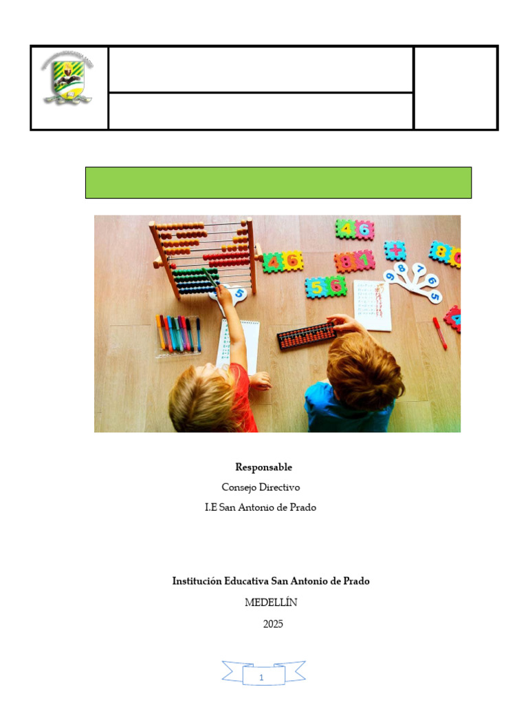 Proyecto Primera Infancia | PDF | Educación de la primera infancia ...