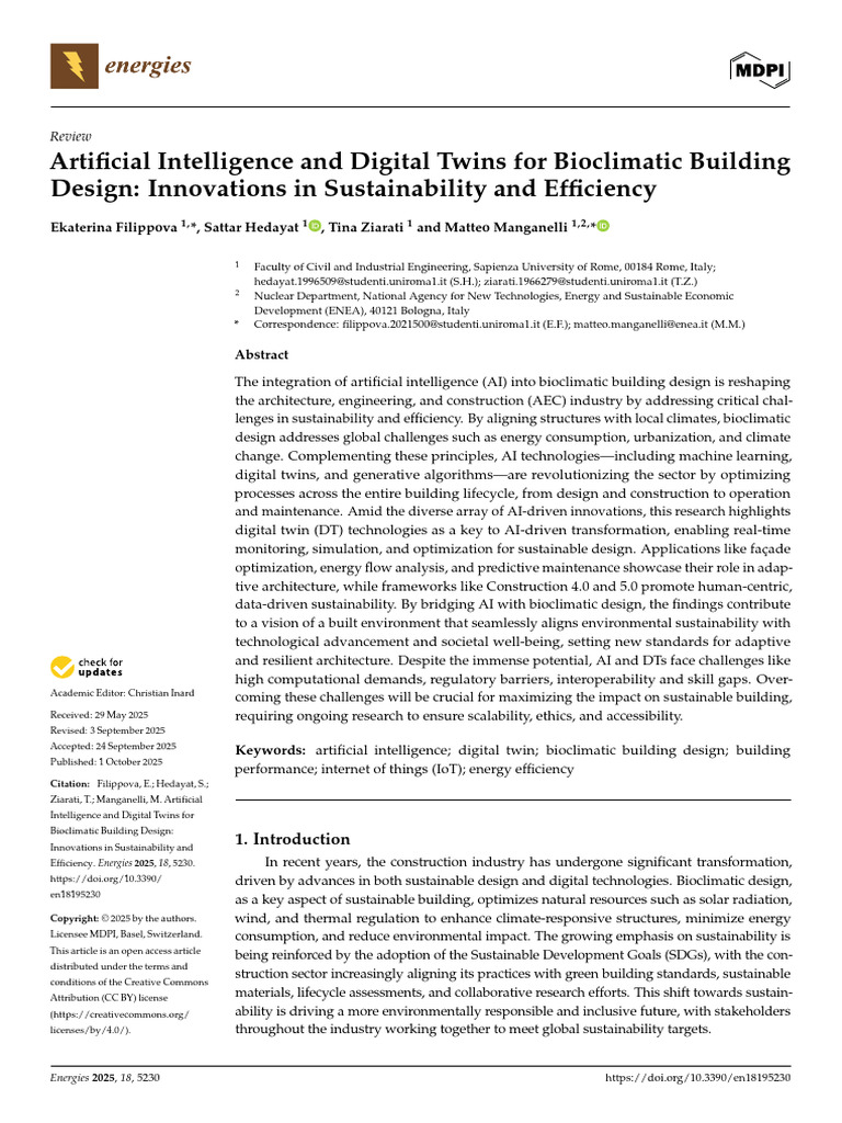 Artificial Intelligence and Digital Twins For Bioc | PDF | Artificial ...
