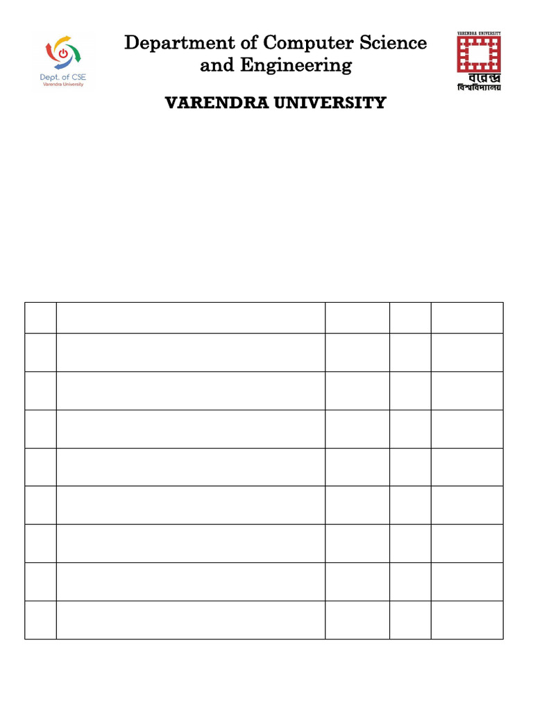 Eee-1232 Lab Index Top Sheet | PDF