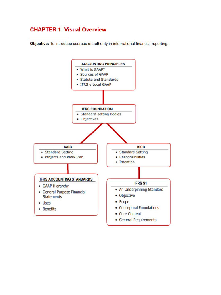 Chapter 1 International Financial Reporting Standards | PDF
