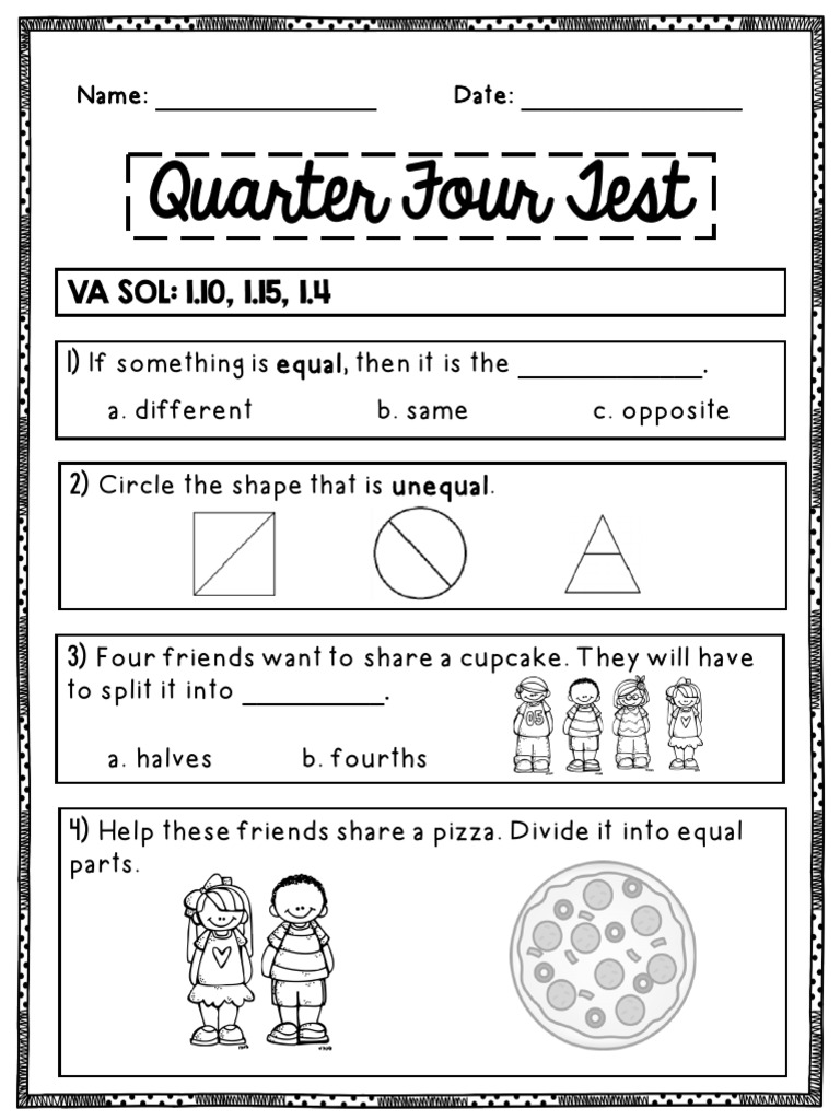 Quarter 4 Test | PDF