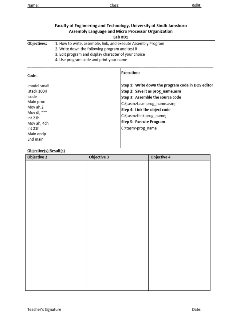 Lab 1 | PDF