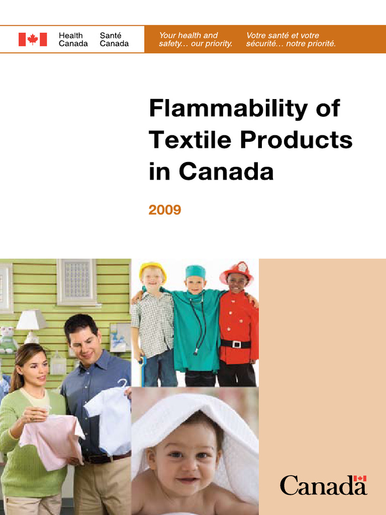 02 Flammability of Textile Products in Canada | PDF | Textiles | Materials