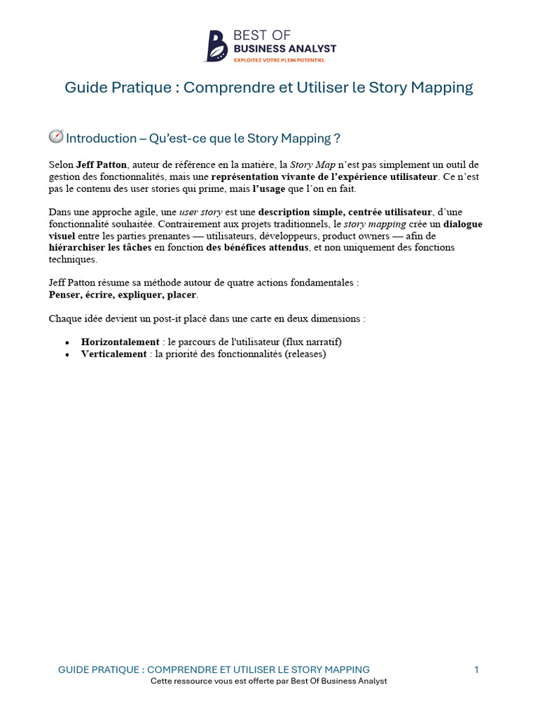 Guide Pratique Story Map | PDF | Informatique