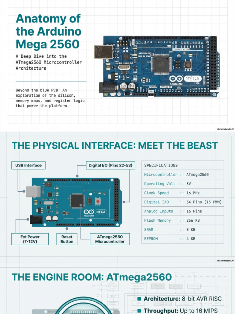 Arduino Mega 2560 Deep Architecture | PDF