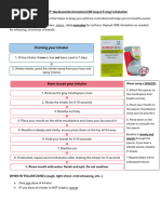 Zempreon Inhaler Usage Guide | PDF | Asthma | Medical Specialties