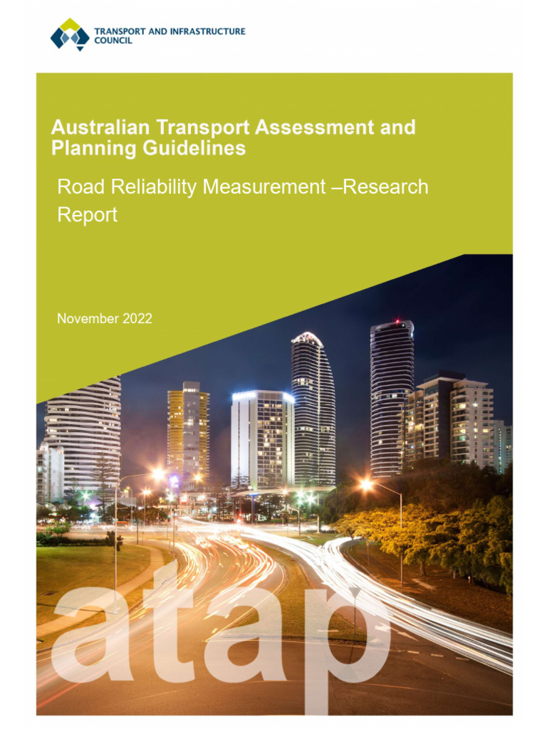 Road-Reliability-Measurmentearch Report | PDF