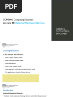AQA A-Level Computer Science Hardware Guide | PDF | Hard Disk Drive ...