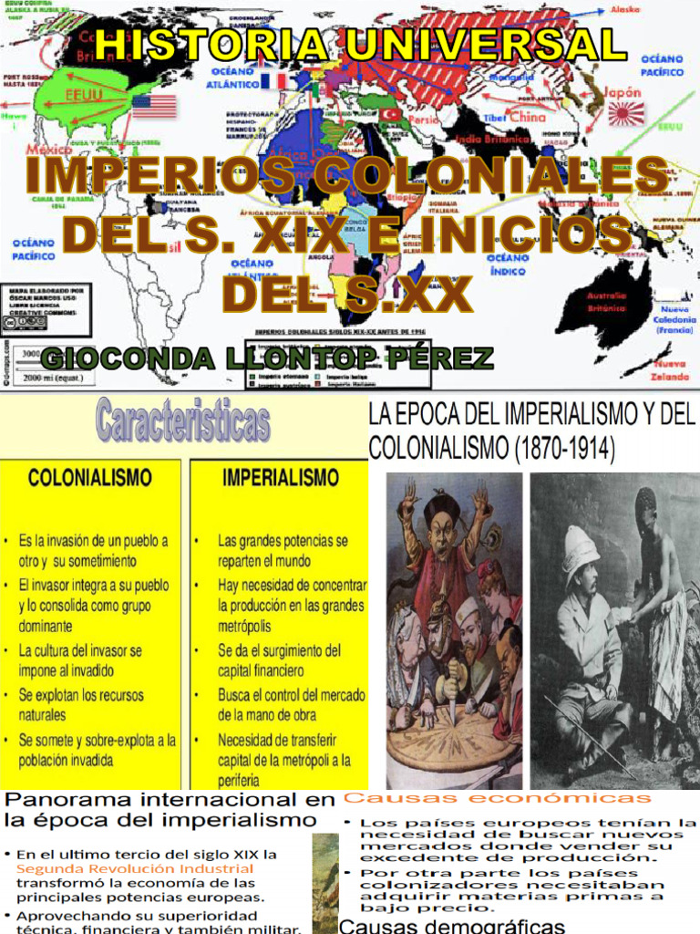 PDF de Imperios Coloniales Del S. Xix e Inicios Del S. XX | PDF