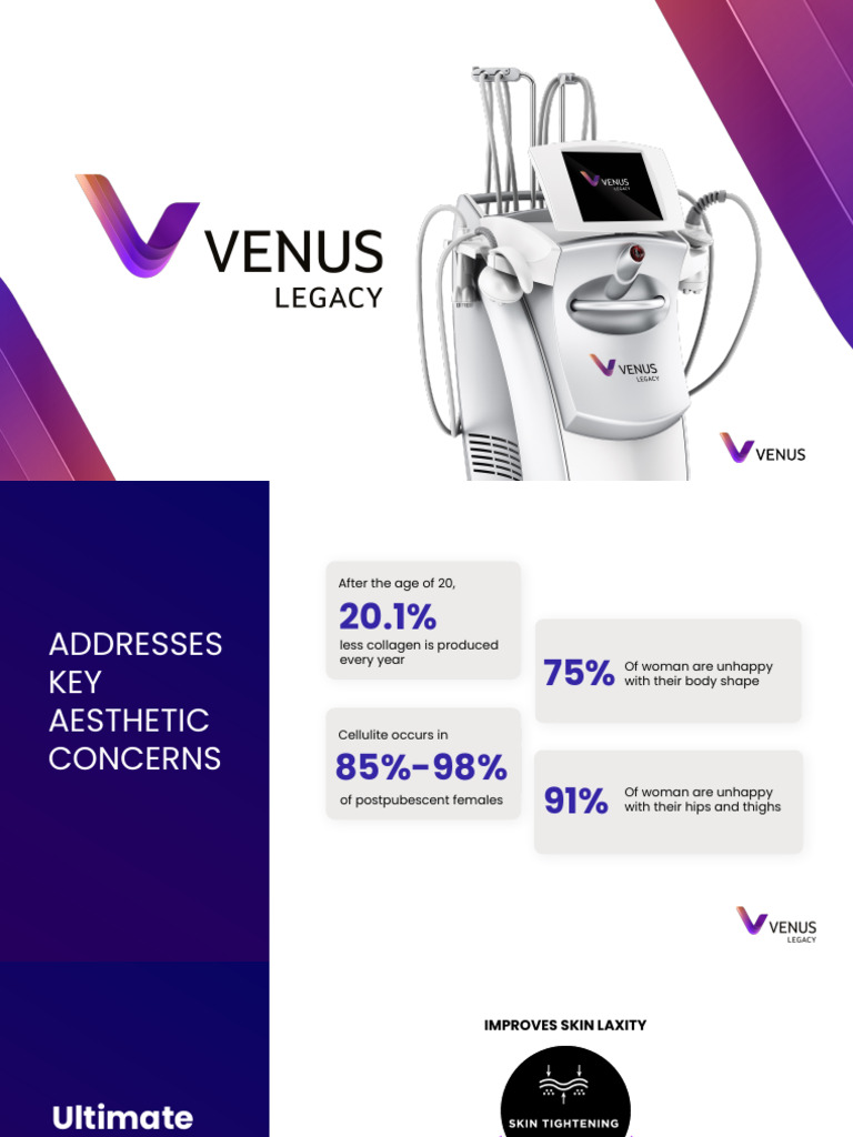 Venus Legacy Product Presentation 2024 For Users | PDF | Adipose Tissue ...