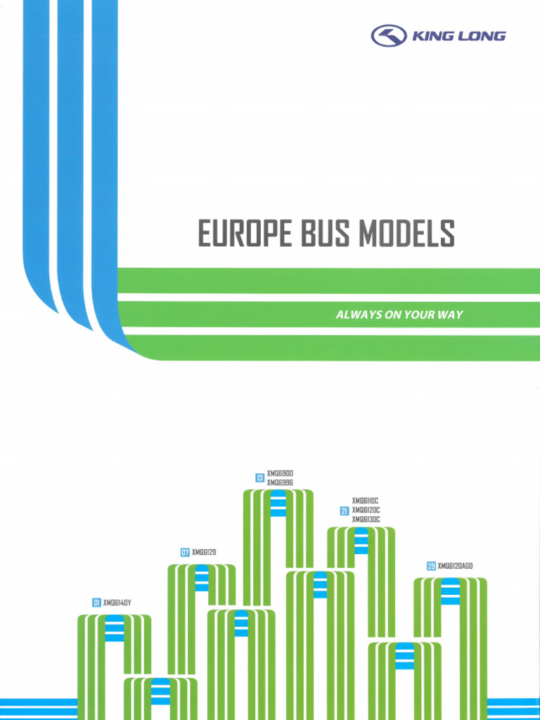 Europe Bus Models King Long | PDF | Bus | Brake