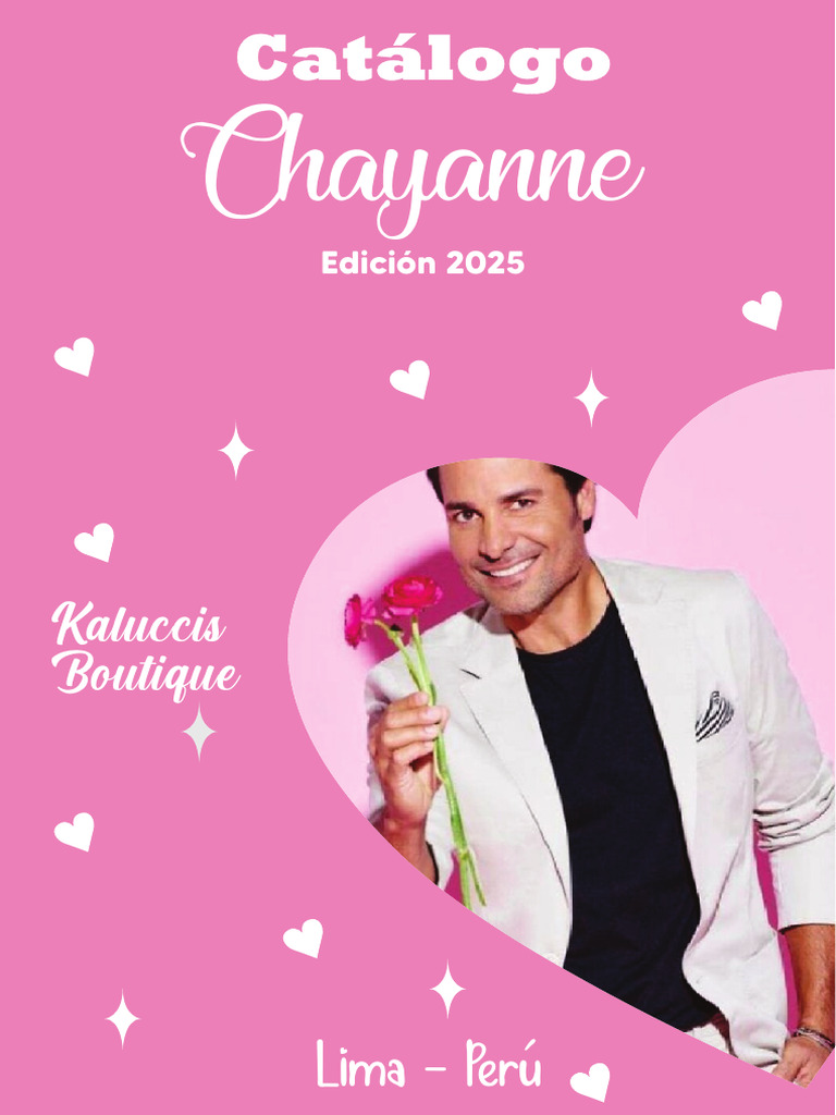 Catálogo Chayanne 20252 PDF