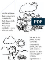 O Ratinho, Ligeirinho - Livro para Colorir