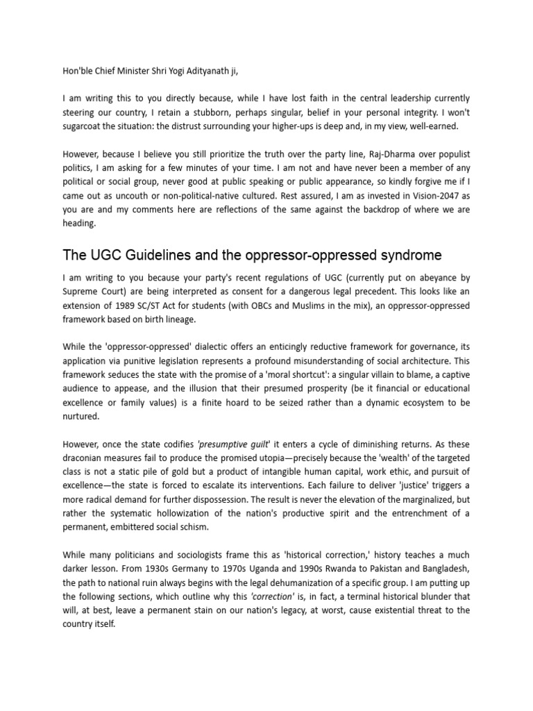 Final Version Letter - English | PDF | Hutu