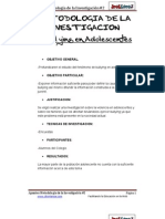 Metodologia de La Investigacion-Bullying en Adolecentes en PDF