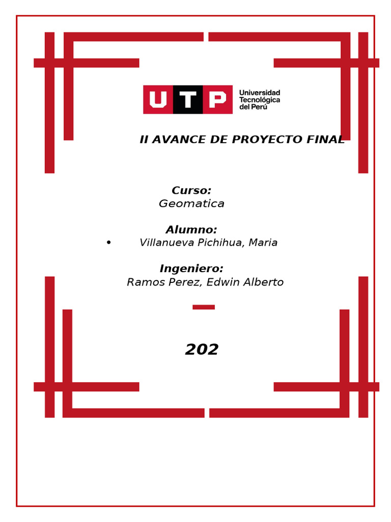 Avance de Proyecto Final 2 - MariaVillanueva | PDF